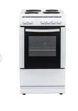 Image of ESSENTIALS 50cm Solid Plate Electric Cooker - CFSEWH18