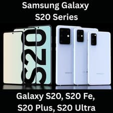 Image of Samsung Galaxy S20, S20 FE, S20 Plus, S20 Ultra 5G 128GB/256GB Pristine A+