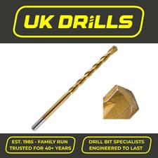 Image of 1 x EXTREME MASONRY DRILL BIT | TITANIUM/TIN COATED FOR CONCRETE/BRICK