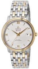 Image of Unused OMEGA De Ville 424.20.37.20.02.001 Silver Sapphire Men Watch in Box