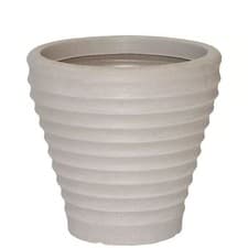 Image of Strata Moroccan Planter, Stone - 43cm