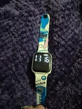 Image of lilo and stitch imitation smart watch, safe for children, no camera, no apps