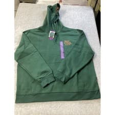 Image of Quiksilver Mens Graphic Pullover Hoodie Green XXL QSM35HD17SS New with Tags