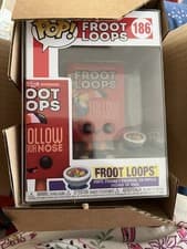 Image of Funko Pop! Vinyl: Kellogg's Froot Loops Cereal Box Figure #186