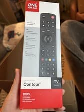 Image of One For All Contour TV Universal Remote - Control of TV/Smart TV