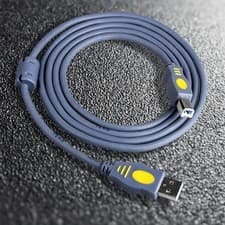 Image of AntiInterference USB2.0 to Type B Cable For Fast Data Transfer USB A To B Cable