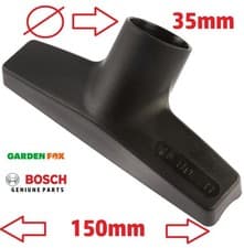Image of Bosch COARSE DIRT Vacuum NOZZLE Attachment 35mm 2607000170 3165140056359 ...