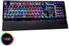 Image of Strike Mechanical RGB Gaming Keyboard, Black - GAMEMAX