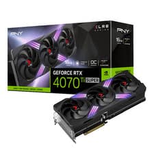 Image of RTX 4070 Ti Super 16GB Graphics card Nvidia GeForce Gaming Ray tracing PNY XLR8
