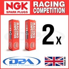 Image of 2x NGK R0373A-10 4940 Racing Spark Plugs