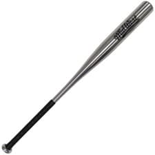Image of 34 Inch Aluminium Alloy Baseball Bat - Silver Metal Premium Comfort Grip