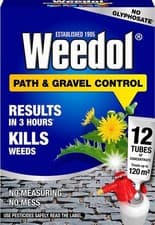Image of Weedol Path&Gravel Control Concentrate 12 Tubes Powerful Weedkiller For Gardens