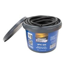Image of Stormguard uPVC Window Door Gasket Bubble Gasket – 25 Metre Black Rubber Seal