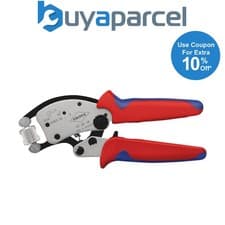 Image of Draper 26142 KNIPEX 97 53 18 SB Twistor16 Self-Adjusting Crimping Pliers, 200mm