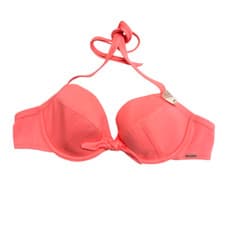 Image of Ex Boux Avenue  Plain South Pacific Underwired Padded Bikini Top (V32)