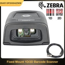 Image of Zebra DS457-DP20004ZZWW Wired Hands free Desktop 2D 1D Barcode Scanner Reader