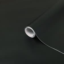 Image of d-c-fix Self Adhesive Film Matt Black 45cm x 15m Sticky Back Plastic Vinyl