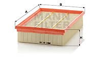 Image of AIR FILTER MANN-FILTER C 28 155 FOR LAND ROVER