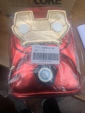 Image of Loungefly Pop By Marvel Ironman Light-Up Mini Backpack - Brand New