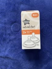 Image of Tommee Tippee Natural Start Fast Flow Teats - Pack of 2