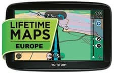 Image of TomTom VIA 62 SAT NAV 6'' UK & Europe Lifetime Maps Record Route Driving School