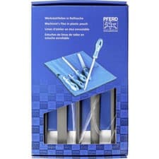 Image of PFERD 11801541 Workshop File set 250mm in PVC roll-up bag