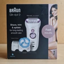 Image of Braun Silk-épil 9 SES 9-735 Epilator for Women Shave, Trim & Epilate Wet & Dry