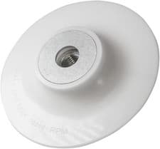 Image of Faithfull FAIABP115M14 Angle Grinder Backing Pad 115mm (4.5in) M14x2, White