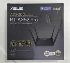 Image of ASUS RT-AX52 Pro AX3000 wireless router Gigabit Ethernet Dual-band (2.4 GHz /...