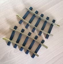 Image of 2 brand new LGB G Scale code 11020 brass  15° curves. radius 1.