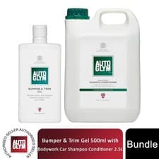 Image of Autoglym Bumper & Trim Gel with Car Bodywork Shampoo for Perfect Car Exterior