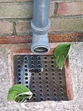 Image of 3x Swirl Drain Guard Cover Stainless Steel Rustproof Square Plate Grate 6”/15cm