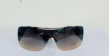 Image of Dolce & Gabbana DG Shield Unisex Sunglasses Grey Brown Gradient Lens