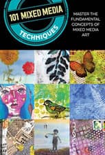 Image of 101 Mixed Media Techniques: Master the fundamental conc - Paperback / softback N