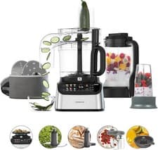 Image of Kenwood FDM73.850SS MultiPro One Touch Food Processor 1000 Watt Variable Speed