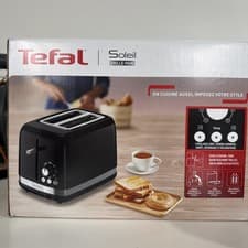 Image of Tefal Soleil 2-Slice Toaster Black T42-A