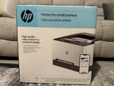 Image of HP Color LaserJet Pro 3202dw Wireless Laser Printer w/ Toners 