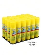 Image of 10pcs (9g) PVA Solid Glue Sticks for School, Office & Craft Use-UK
