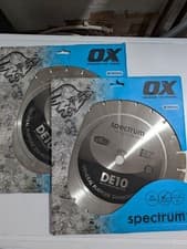 Image of OX Tools DE10 300mm Spectrum Standard General Purpose Diamond Blade 2X