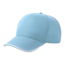 Image of Atlantis Headwear Unisex Adult Recy Five Piping 5 Panel Recy AB742