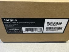 Image of Targus Universal 3.0 DV1K-2K Compact Docking Station (Model: DOCK120EUZ )
