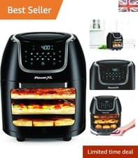 Image of Elegant 9.5L Power XL Vortex Pro Digital Air Fryer with Touch Control Technology