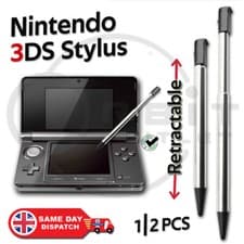 Image of Nintendo 3DS Stylus Metal Retractable Touch Pen Pointer For Nintendo CTR-001 3DS