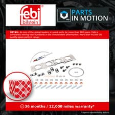Image of Mounting Kit, charger fits VOLVO XC60 Mk1 2.0 09 to 17 Febi Quality Guaranteed