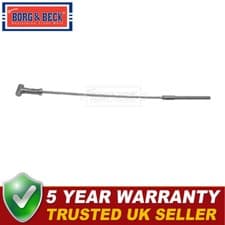 Image of Borg & Beck Front Hand Brake Cable Fits Vauxhall Astra Astravan Opel Zafira