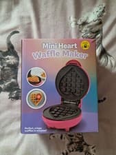 Image of Global Gizmos Mini Heart Waffle Maker