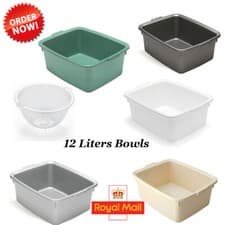 Image of Addis Extra Large Washing Up Bowl 12 Litre Rectangular for Belfast Butler Basin