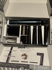 Image of SHARK HD450TLUK FlexStyle 5-in-1 Air Styler & Hair Dryer with Storage Bag - Teal