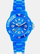 Image of Ice-Watch - BLUE Unisex Wristwatch with Plastic strap - 000624 (Medium)