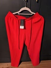 Image of Dorothy Perkins Red Trousers size 10 NEW with tag